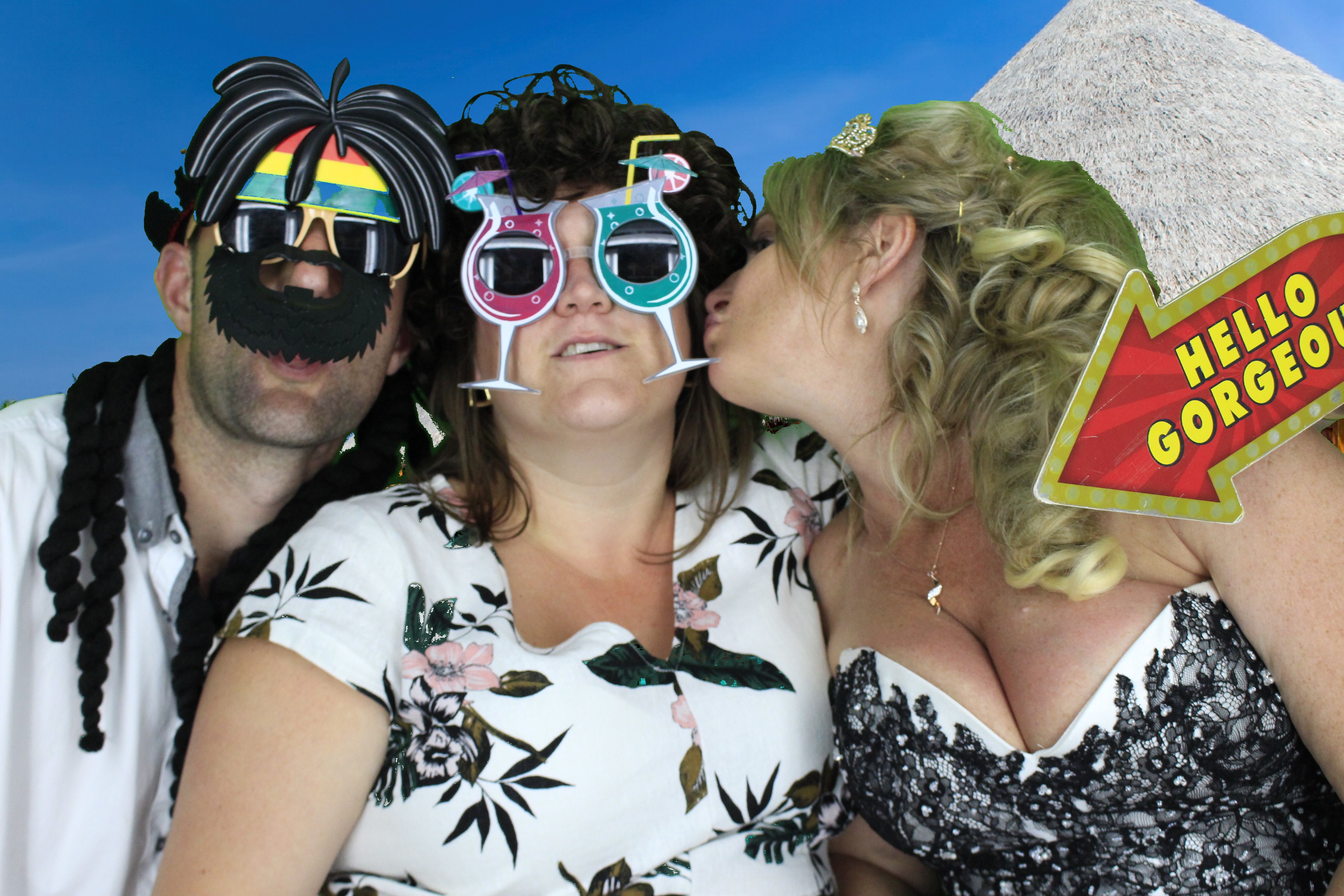 Jennie & Graham's wedding vow renewal  | View more photos from the event at gallery.myphotoboothexperience.co.uk/u/MyPhotoBoothExperienceLtd/Jennie-Grahams-wedding-vow-renewal